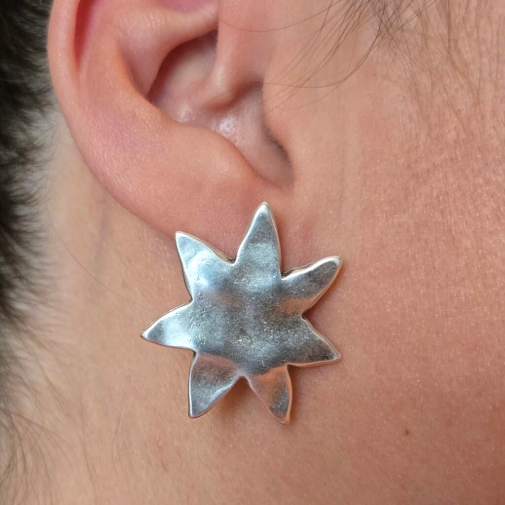 Iridizon σκουλαρίκια star flower