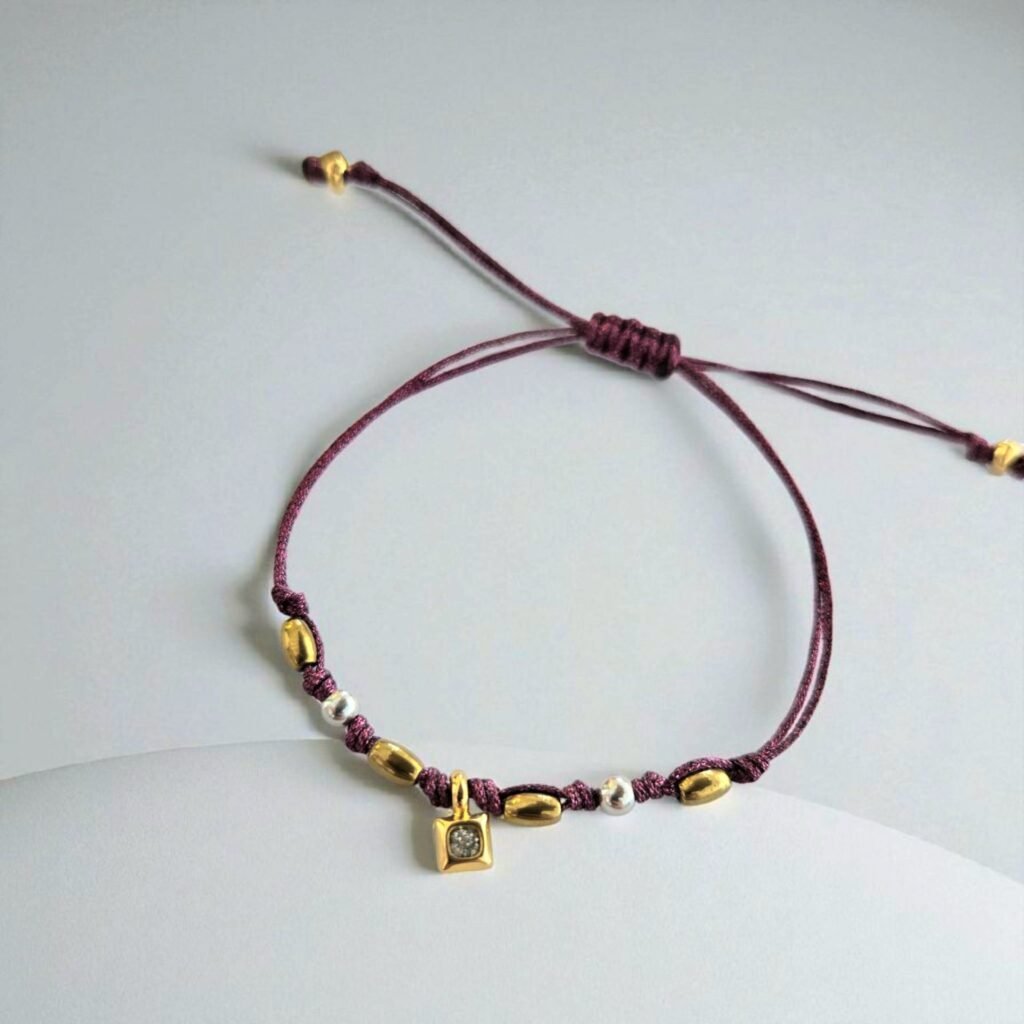 Iridizon βραχιόλι glitter επίχρυσο