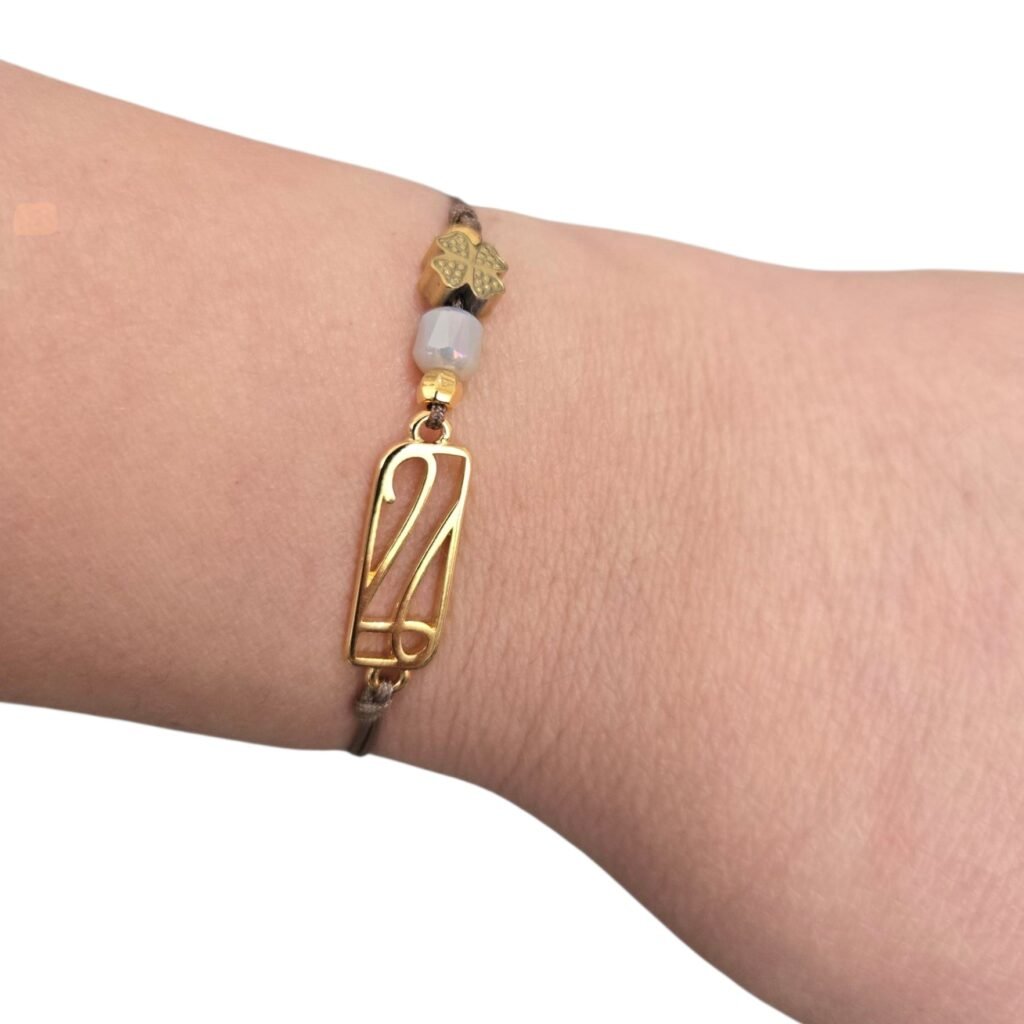 Iridizon γούρι 26 βραχιόλι id clover