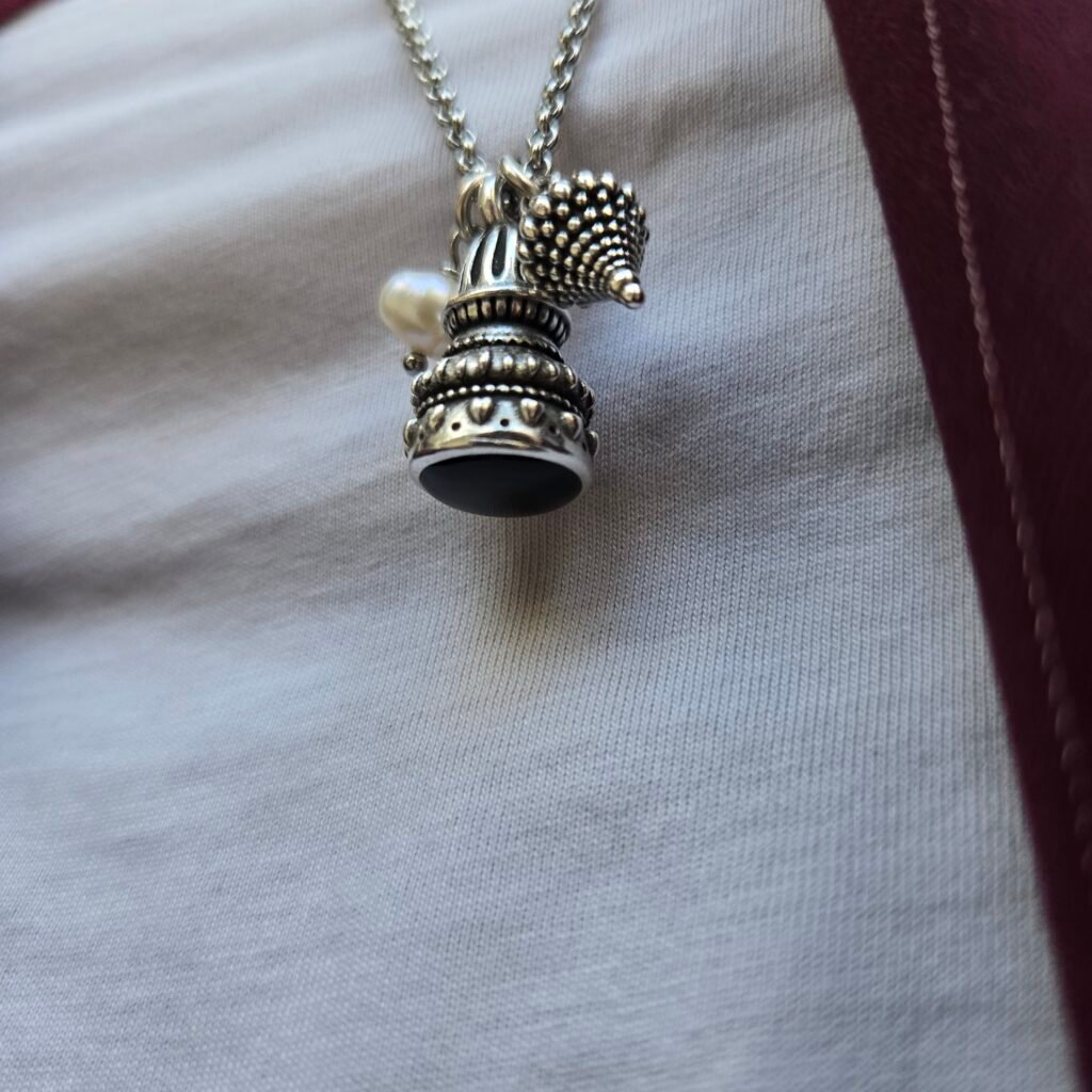 Iridizon κολιέ bell antique s