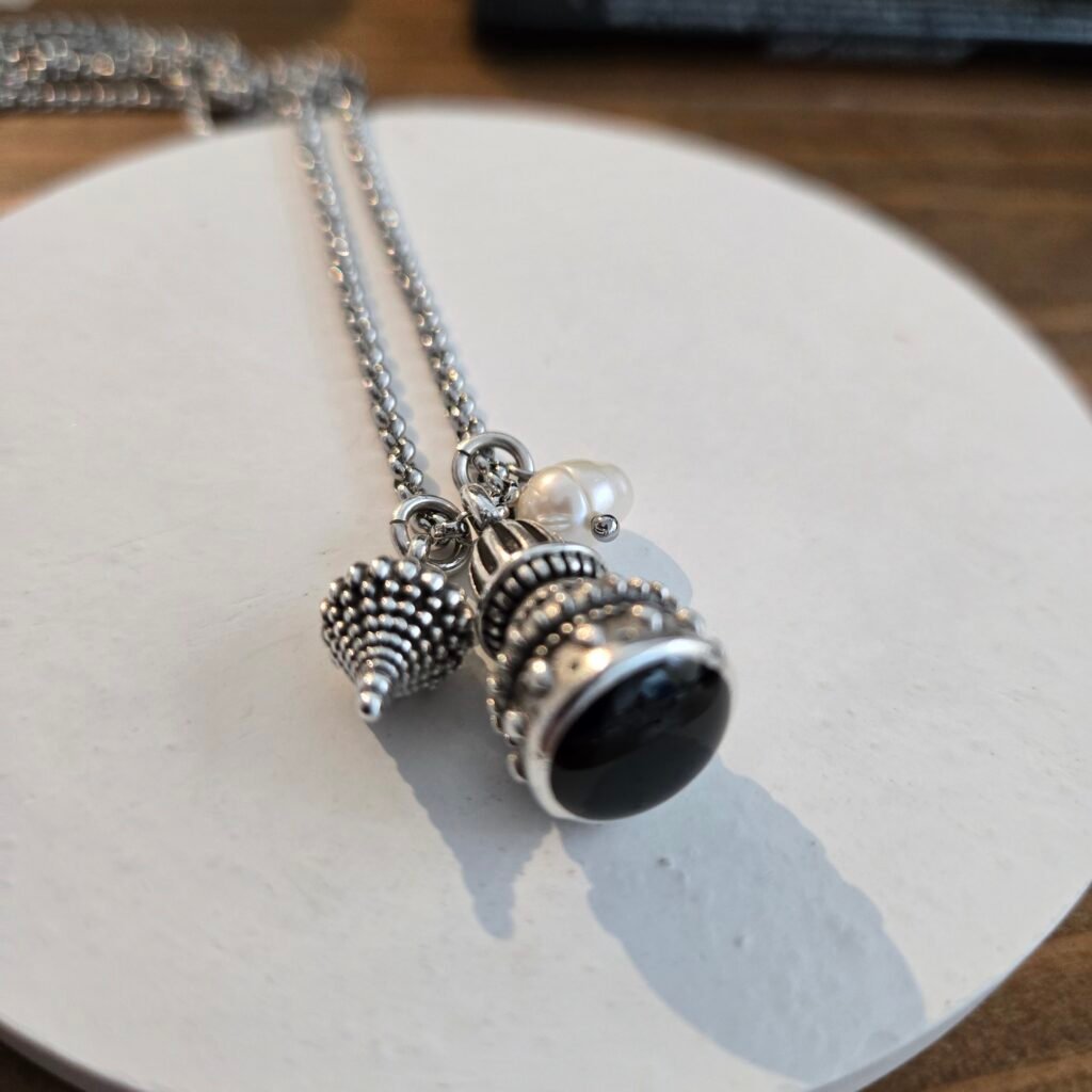 Iridizon κολιέ bell antique s