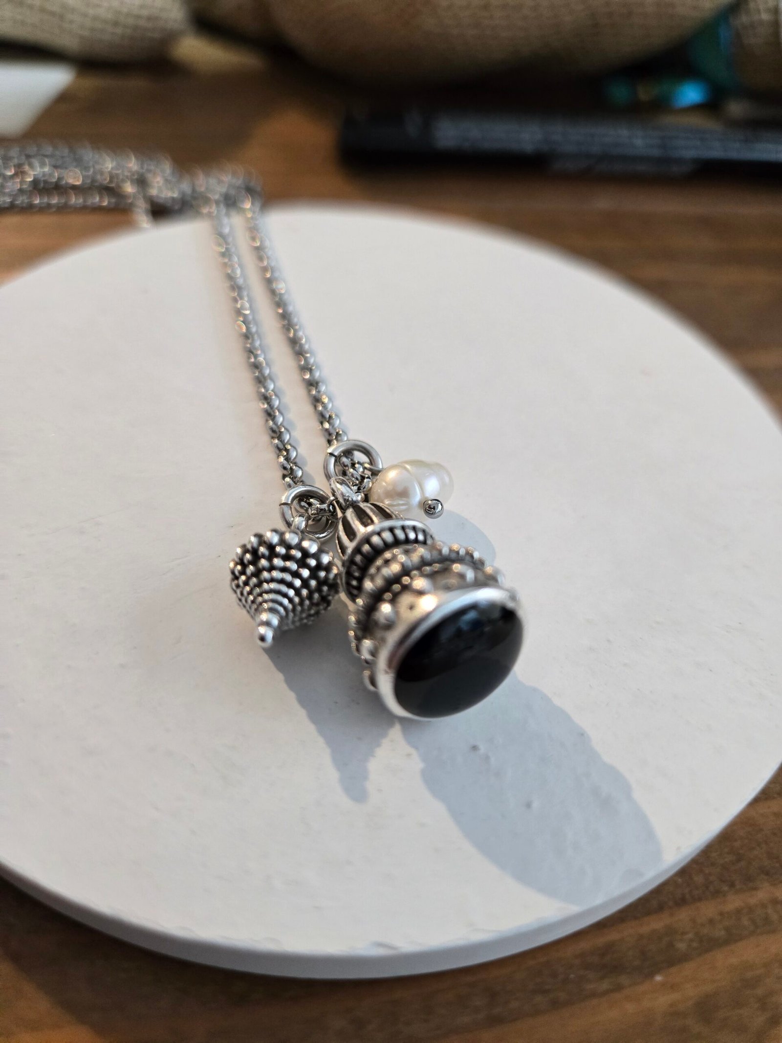 Iridizon κολιέ bell antique s