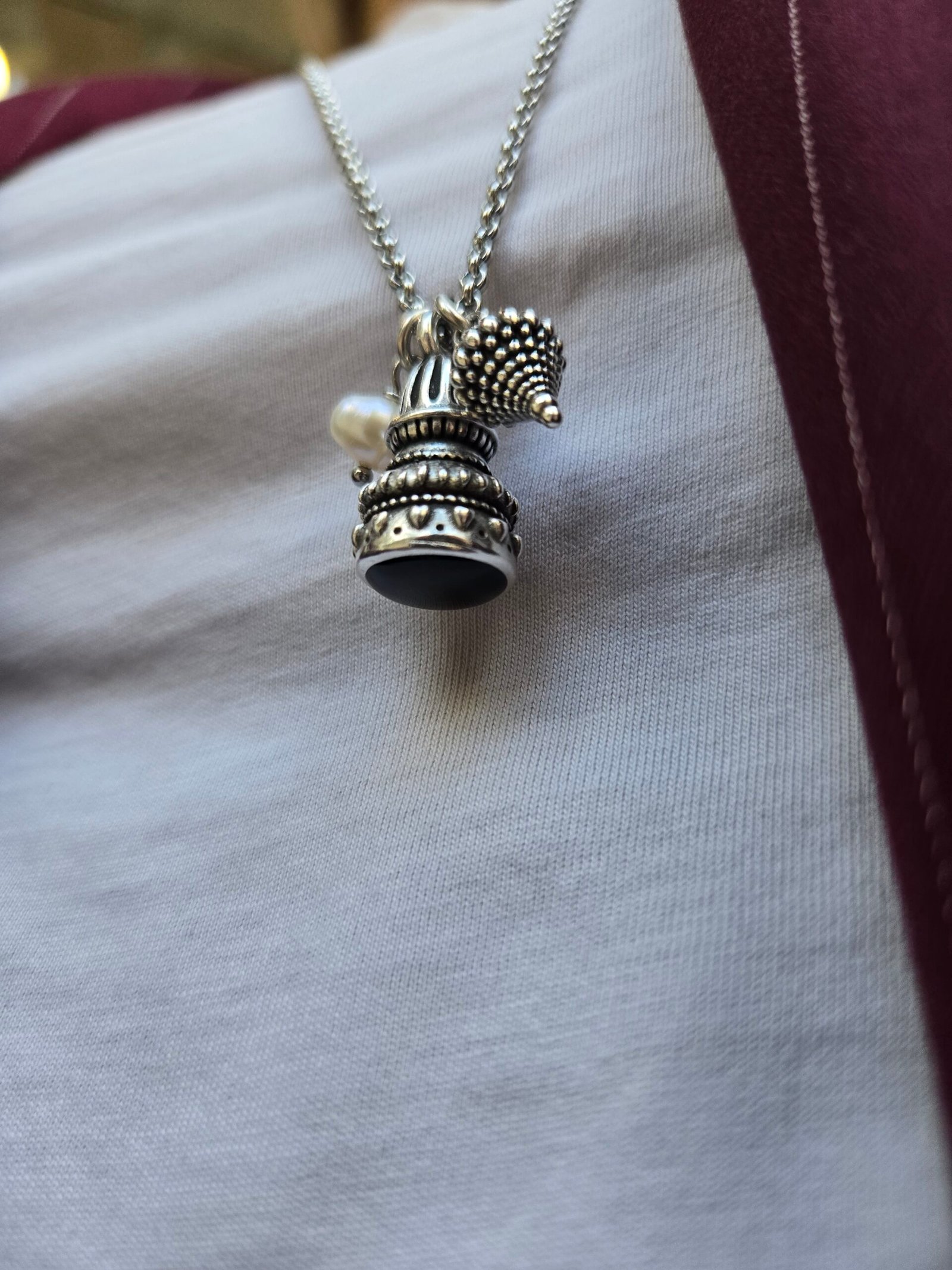 Iridizon κολιέ bell antique s