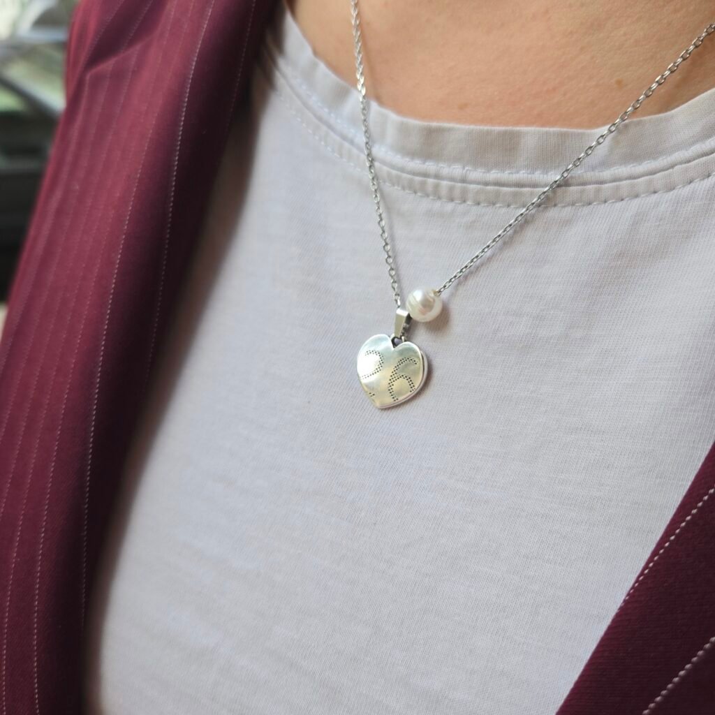 Iridizon γούρι 26 κολιέ καρδιά