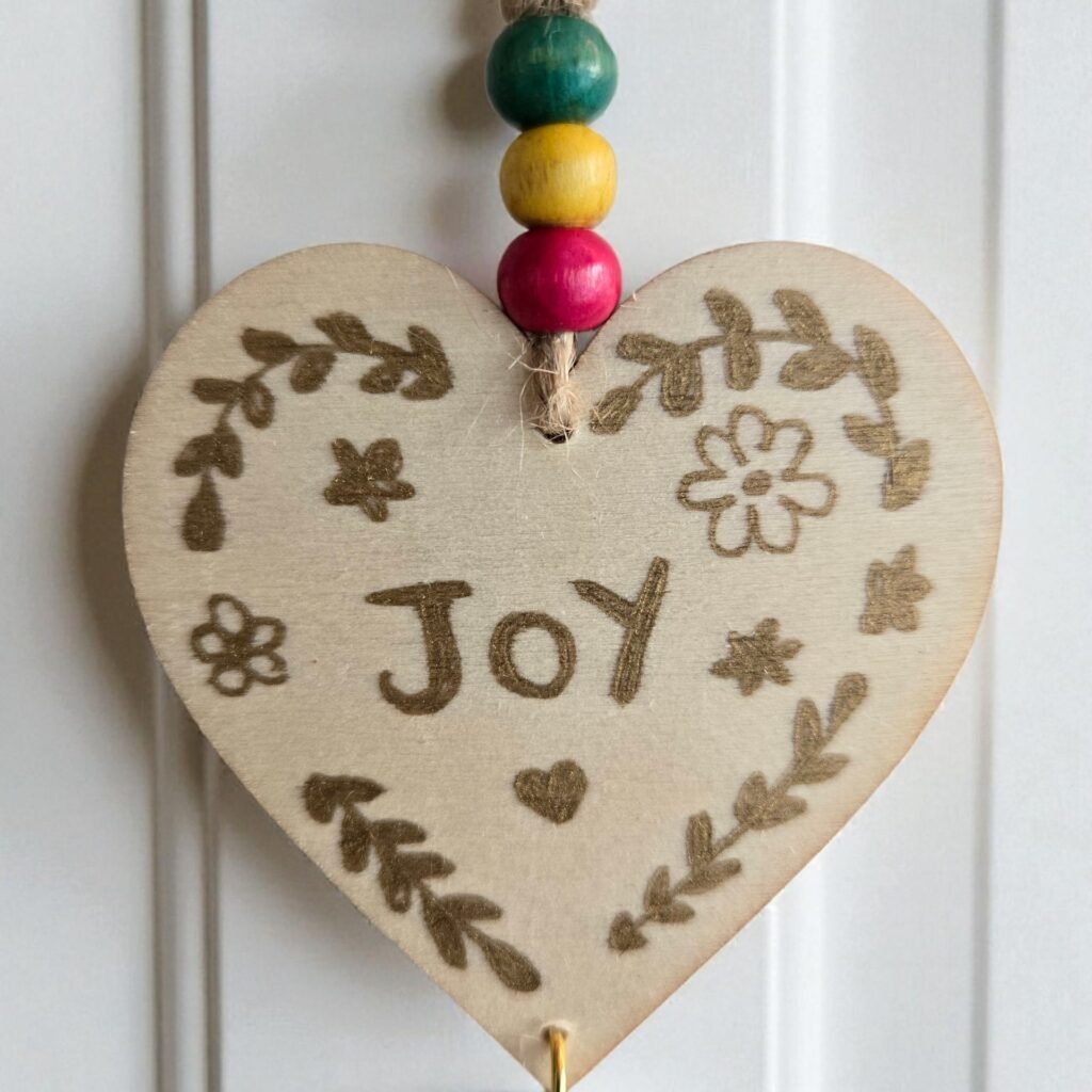 Iridizon γούρι σπιτιού καρδιά joy