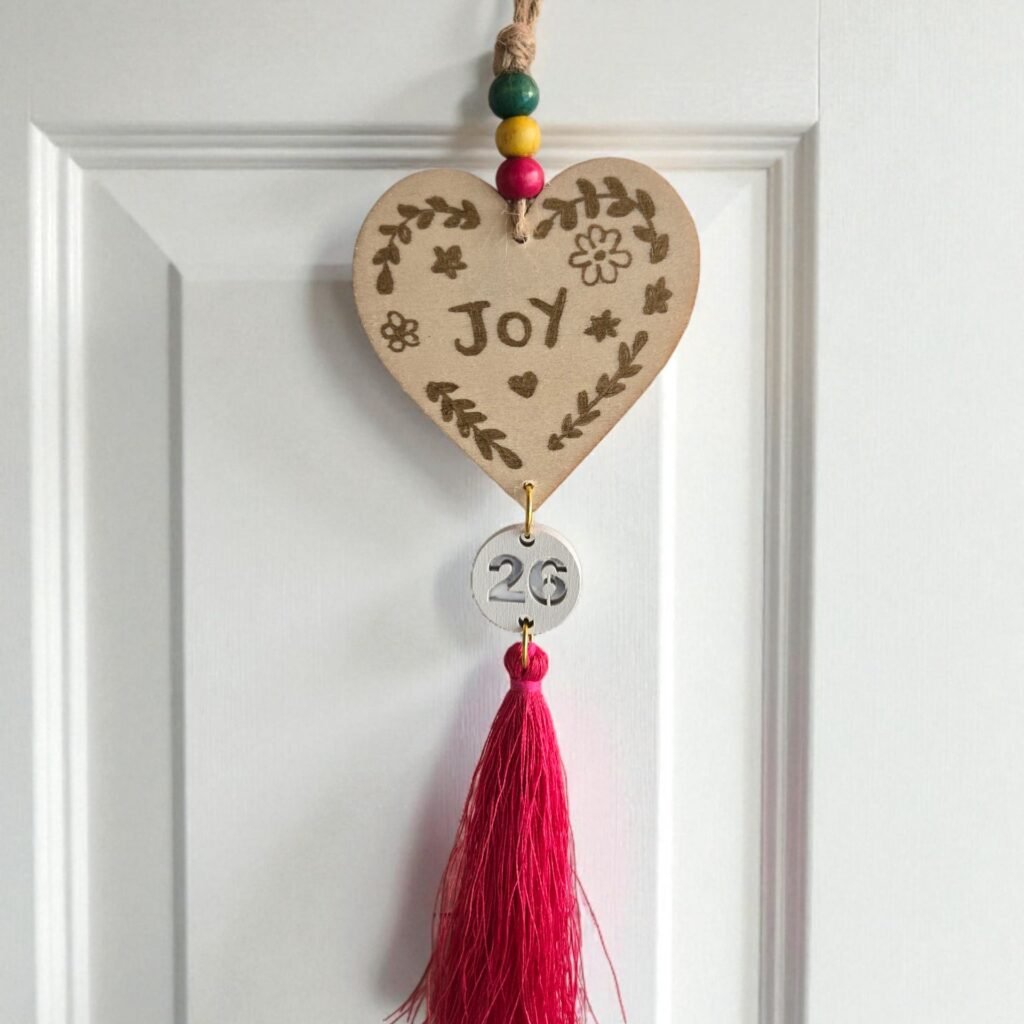 Iridizon γούρι σπιτιού καρδιά joy