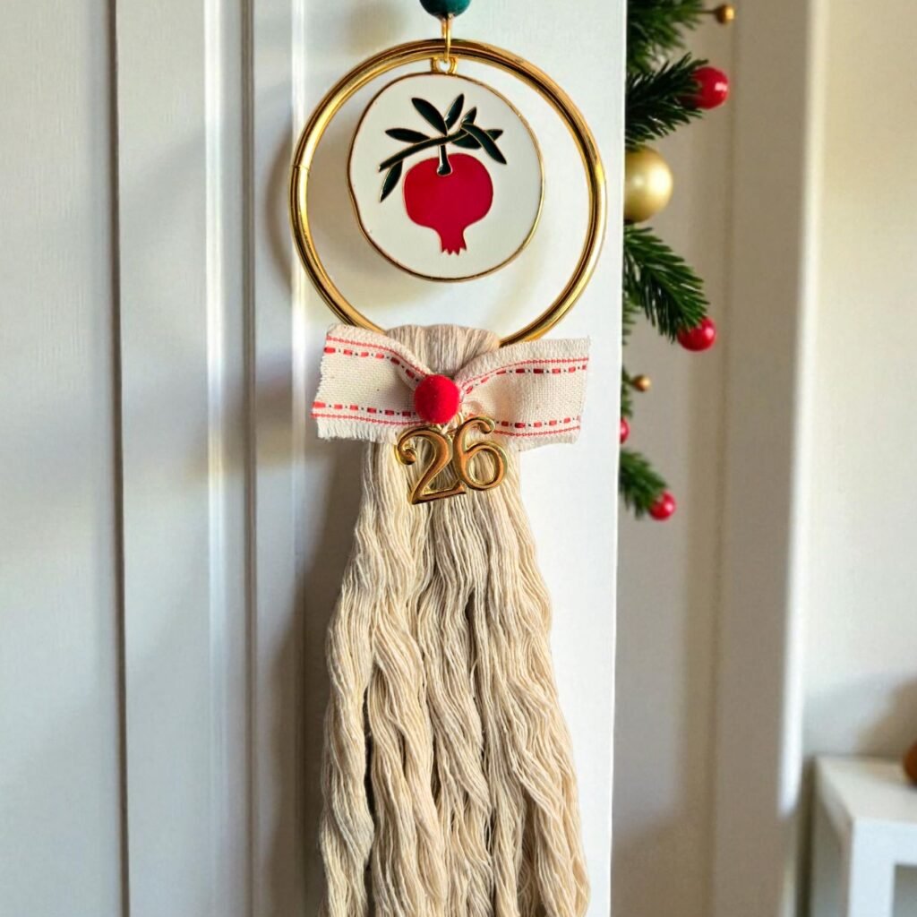 Iridizon γούρι σπιτιού κρίκος ρόδι