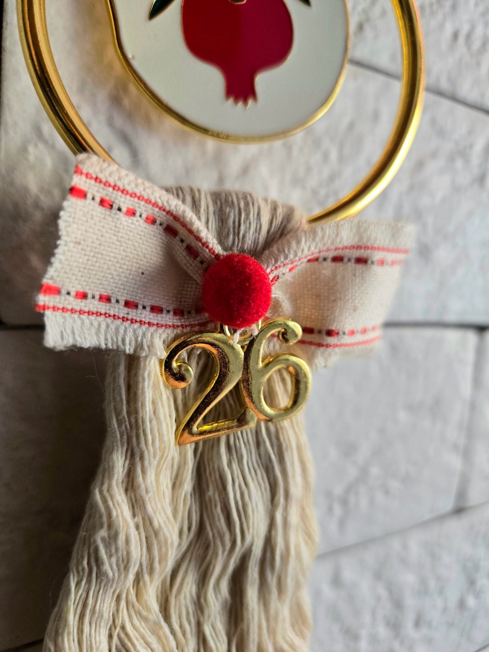 Iridizon γούρι σπιτιού κρίκος ρόδι