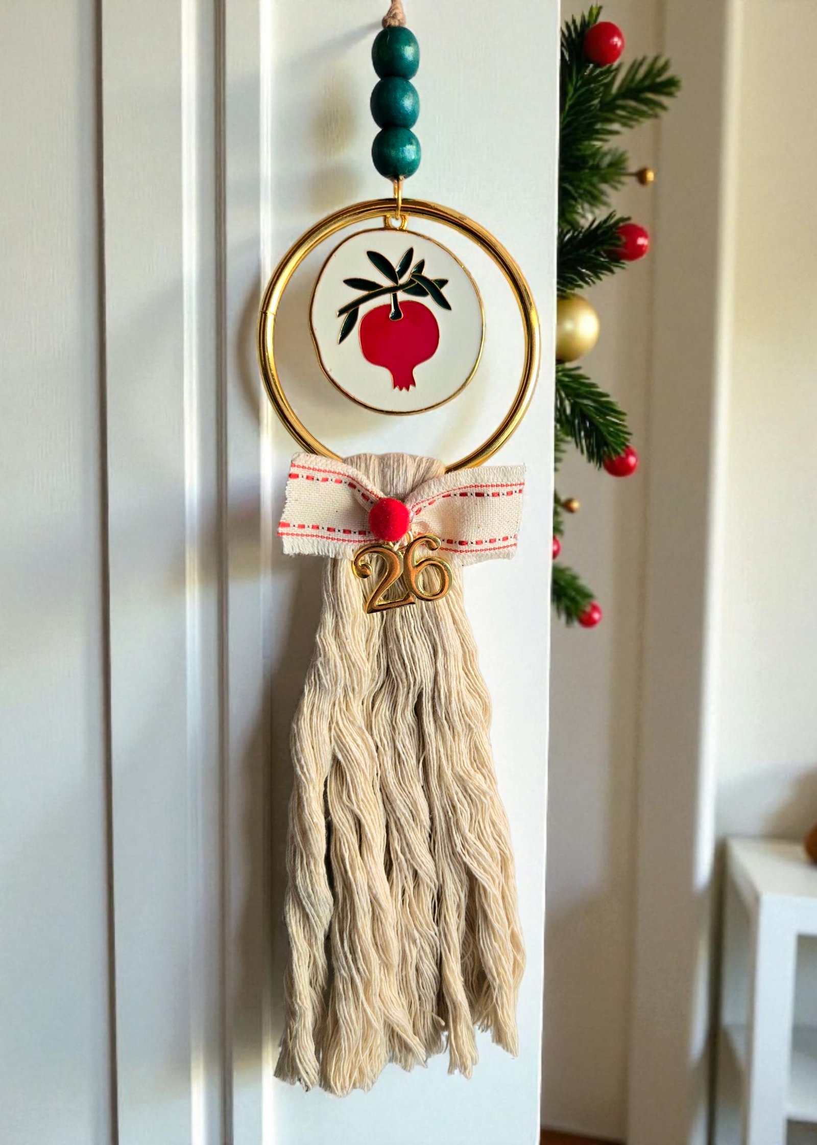 Iridizon γούρι σπιτιού κρίκος ρόδι