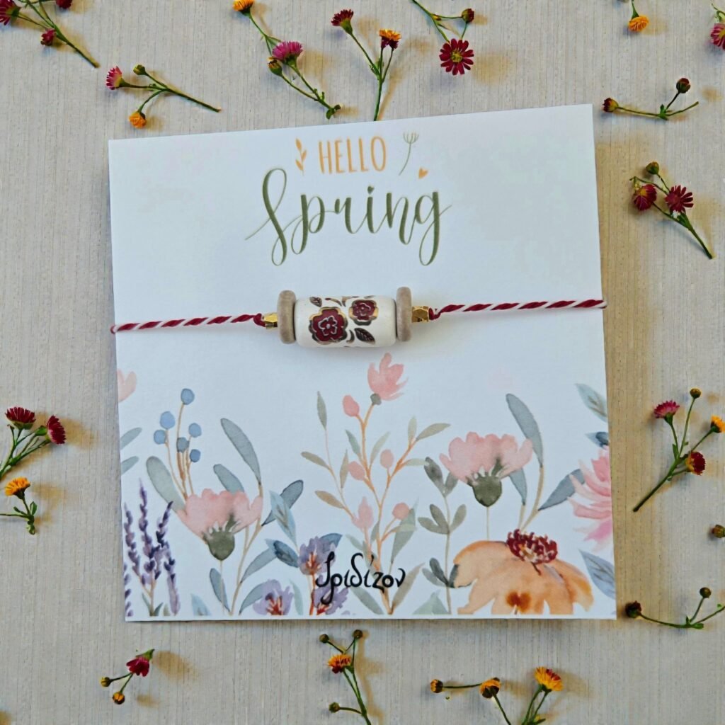 Iridizon μαρτάκι κεραμική χάντρα