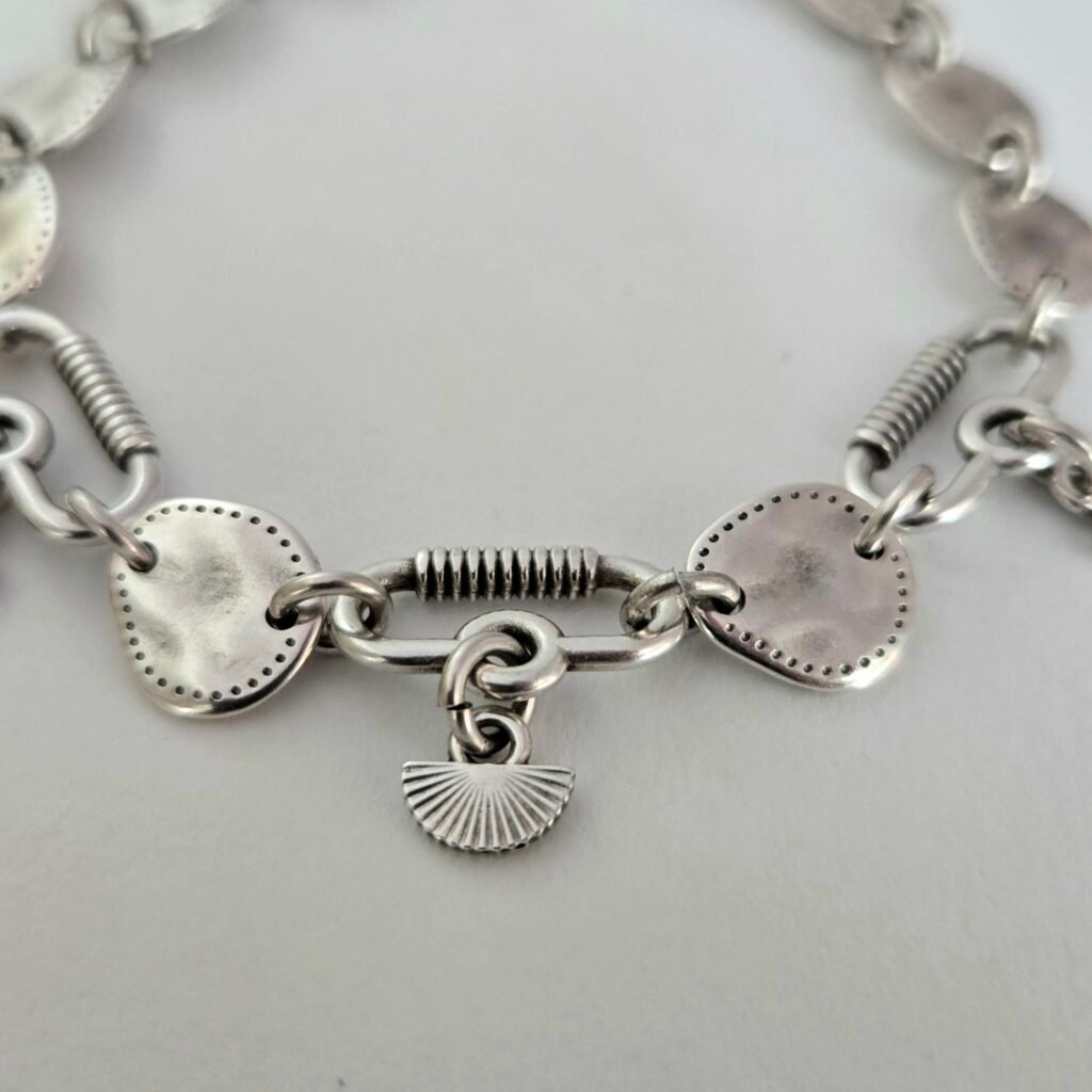 Iridizon βραχιόλι chain links βεντάλιες