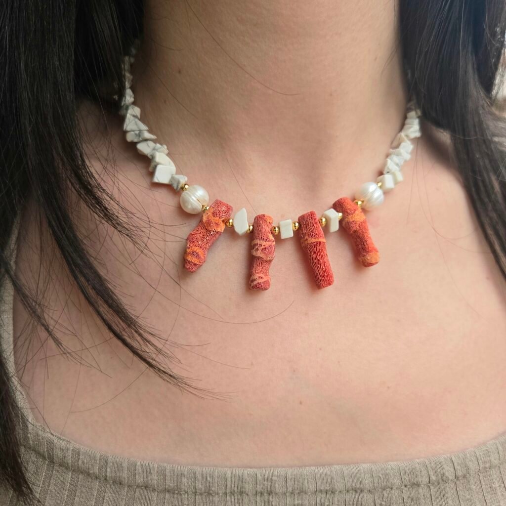 Iridizon κολιέ κοράλλι