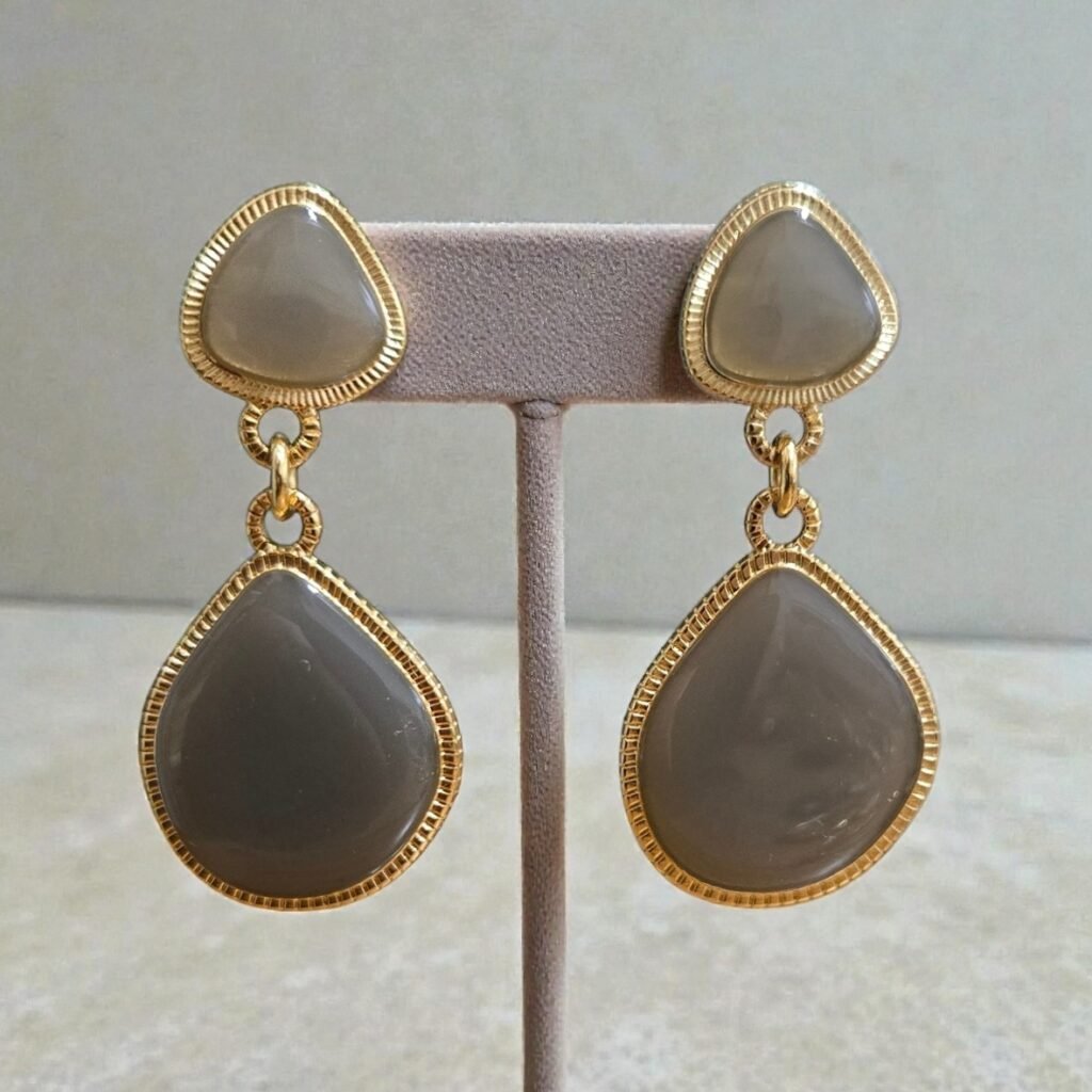 Iridizon σκουλαρίκια double enamel