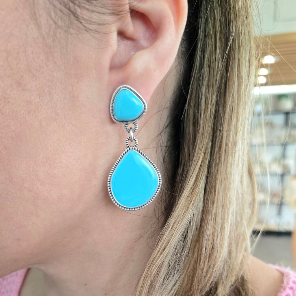 Iridizon σκουλαρίκια double enamel s