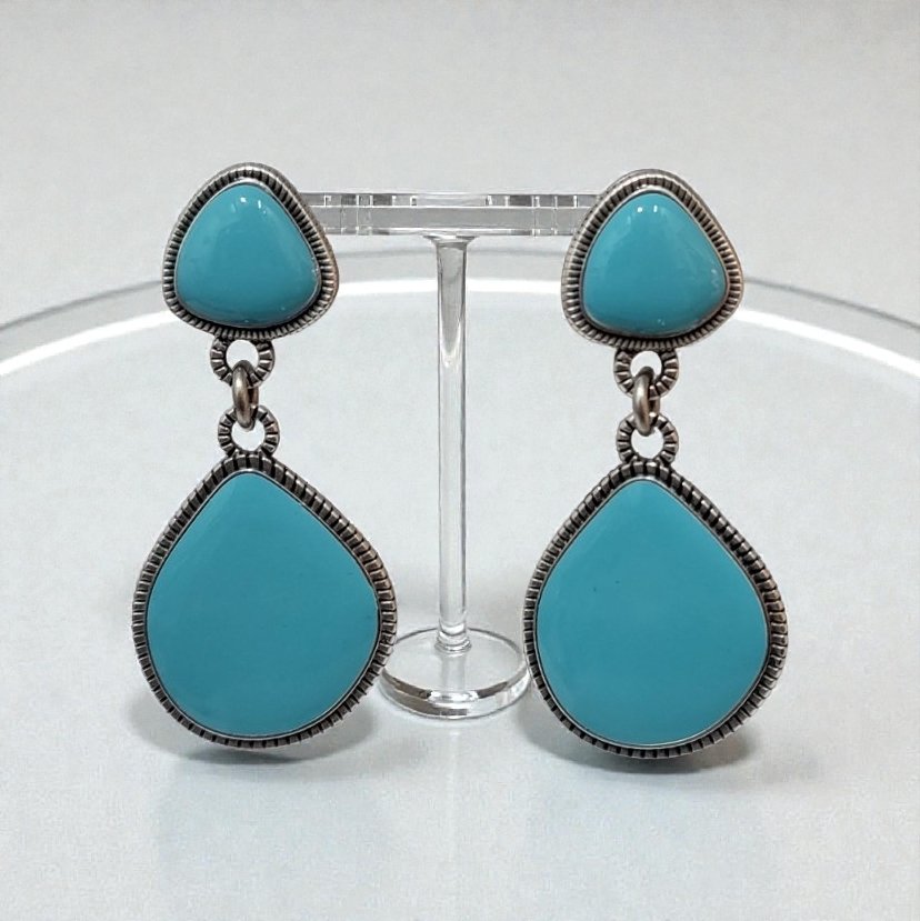 Iridizon σκουλαρίκια double enamel s