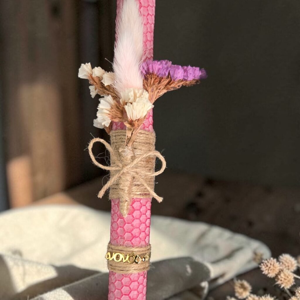 Iridizon λαμπάδα για νονά και νονό