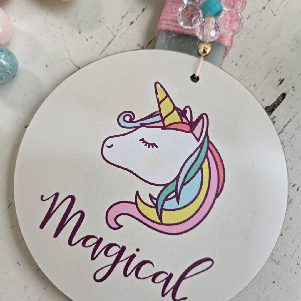 Iridizon λαμπάδα μπρελόκ μονόκερος