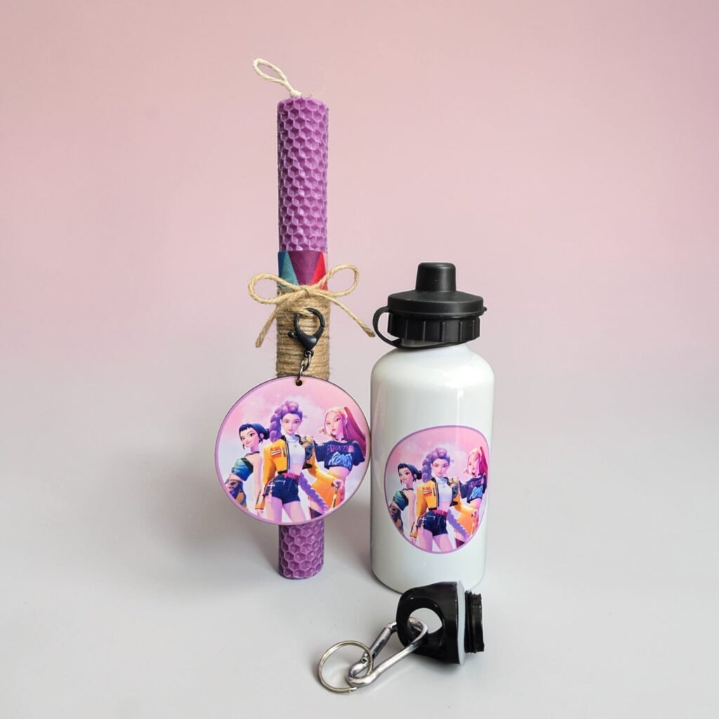 Iridizon λαμπάδα παγούρι Huntrix Kpop