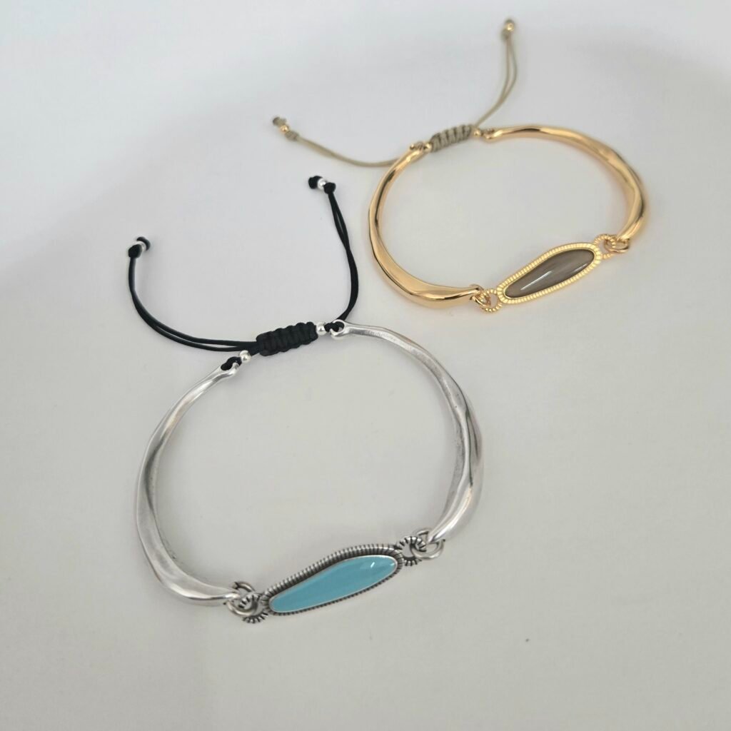 Iridizon βραχιόλι bangle organic enamel