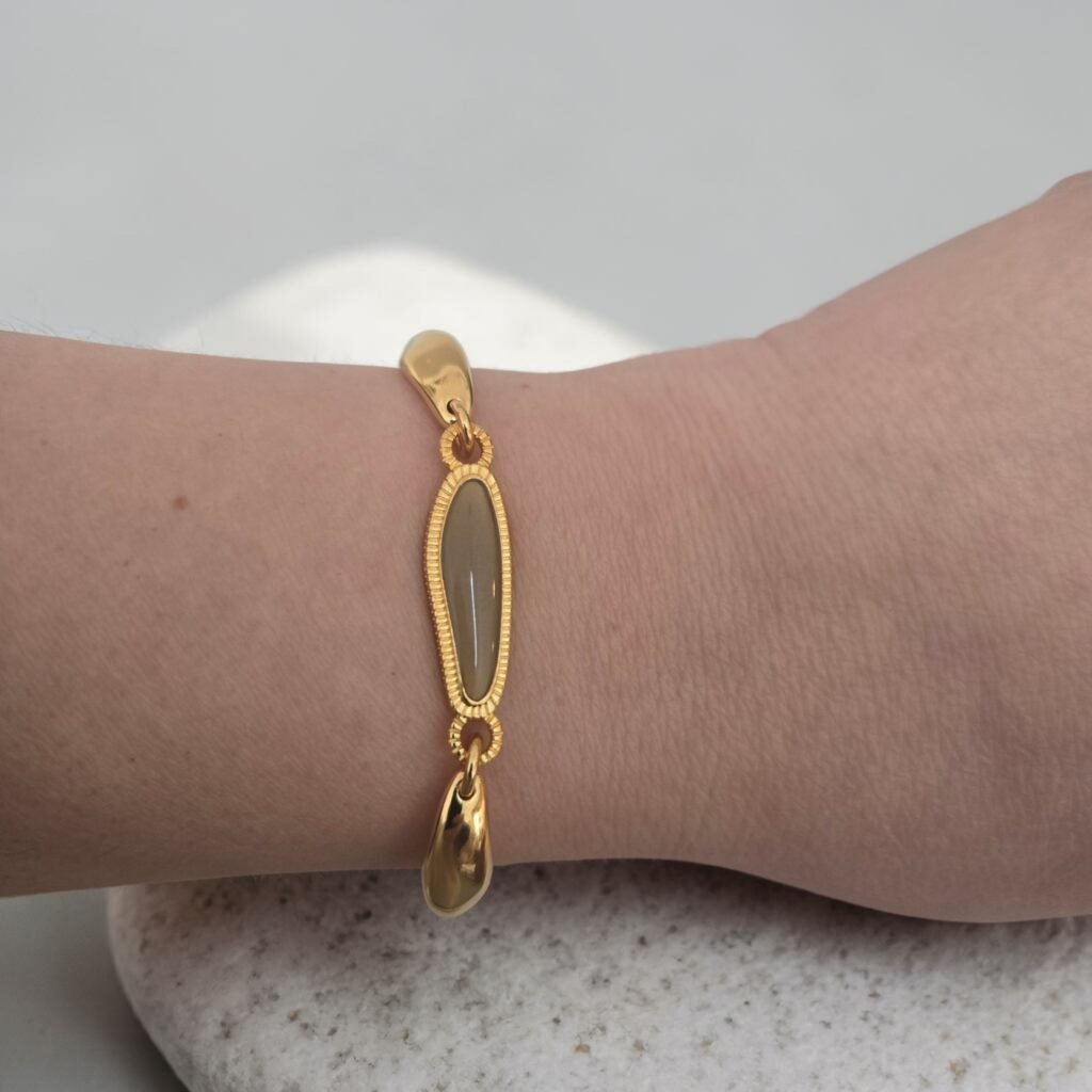 Iridizon βραχιόλι bangle organic enamel