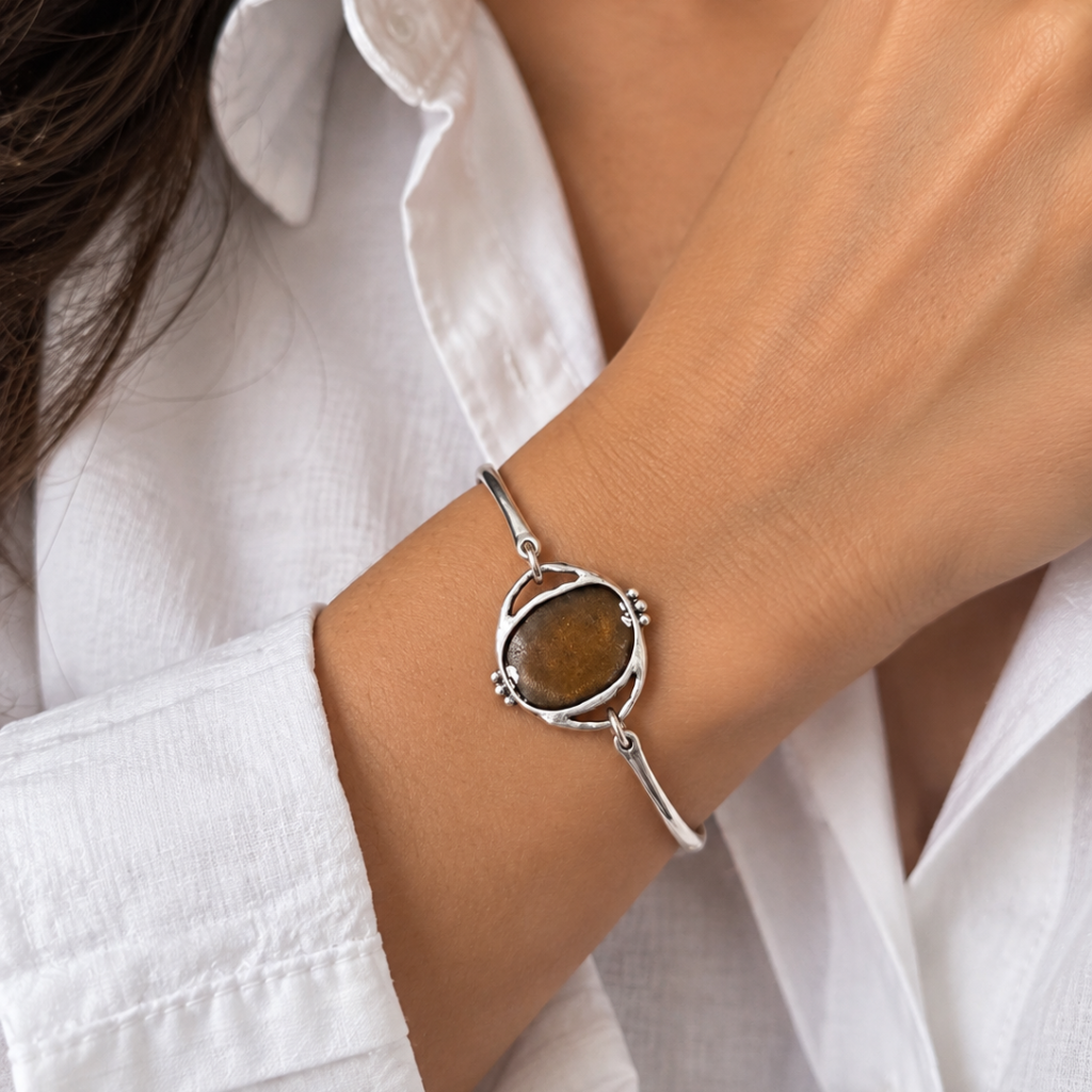 Iridizon βραχιόλι bangle & enamel s